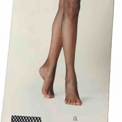 A New Day Women's Fishnet Thigh Highs - S/M BLACK B13