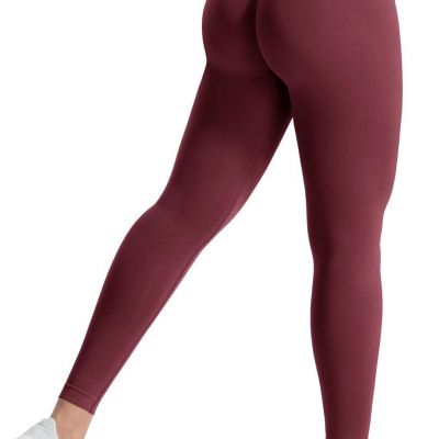 YEOREO Liz Scrunch Workout Leggings for Women High Waisted Butt Lifting V...