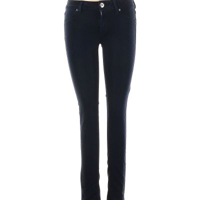 DL1961 Women Blue Stowe Emma Low Rise Skinny Jeans 24W