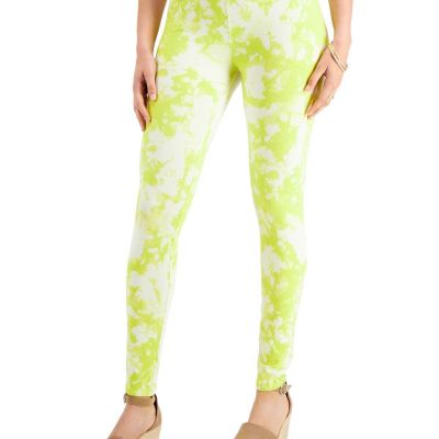 MSRP $20 Style & Co Printed Leggings Green Size XS