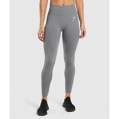 Gymshark Vital Seamless Compression High Waisted Leggings Women's Gray Size S