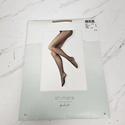 Shimera Jet Beige Fishnet Tights Size A/B Sexy Sissy Goth Punk Cosplay Burlesque