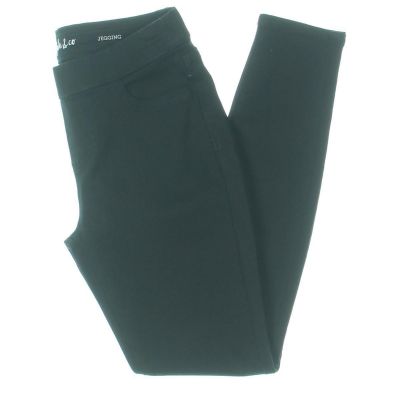 Style & Co. Womens Black Mid-Rise Denim Jean Jeggings Petites PP BHFO 9790