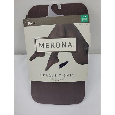 MERONA S/M Opaque TIGHTS (Control Top; Black) New in Package