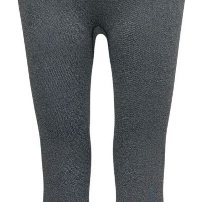 Anybody Jacquard Smoothing Legging Women's Leggings Sz L Gray