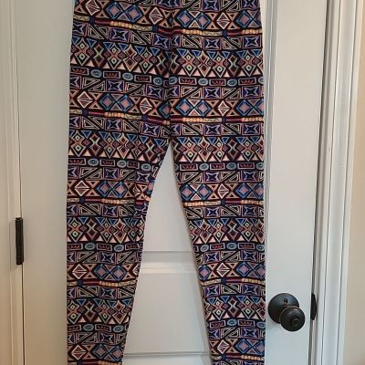 Win Win Leggings  S-L Colorful (Geometric)  Pre-Owned