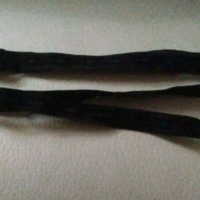 Set Of 2 Black Stocking Garters