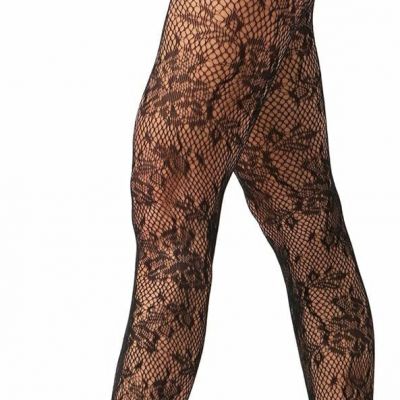 EVERSWE High Waist Fishnet Tights, Thigh High Suspender Stockings