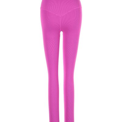 Spiritual Gangster Women Purple Leggings XS