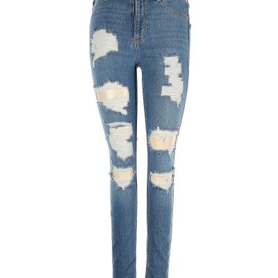 Hollister Women Blue Jeggings 5