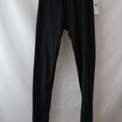 NWT Coldwater Creek Women's Black Ankle Leggings sz ST