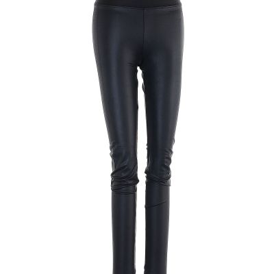 Aqua Women Black Leggings XS