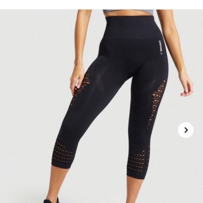 Gymshark Energy Seamless cropped leggings size women’s small