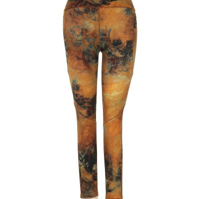 Calia by Carrie Underwood Women Gold Leggings XS