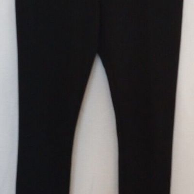 Black Fancy Leggings Womens Size Small Sm Center Seam Legging S by H & M