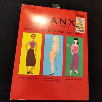 Spanx Original Footless Bodyshaping Pantyhose Nude Size C Control Top NEW