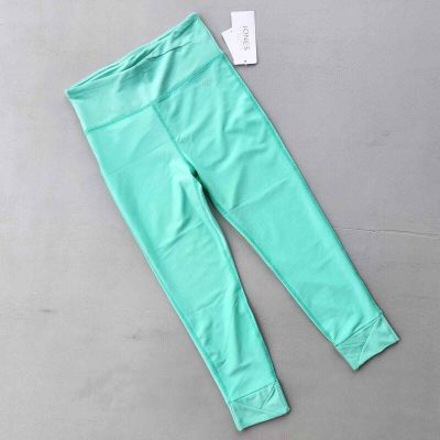 Jones New York Women Aquamarine Workout Sports Yoga 7/8 Crop Leggings Size S