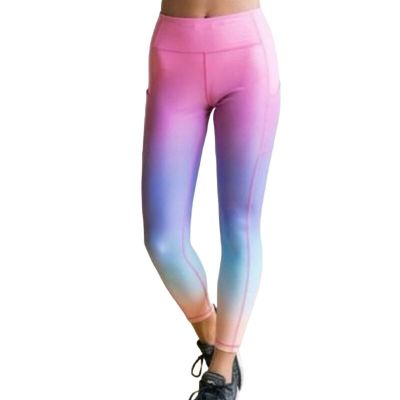 MAVEN THREAD Ombre Prism Inspire Leggings Multicolor - XL - NWOT