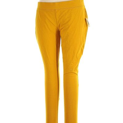 NWT Amazon Essentials Women Yellow Leggings XL