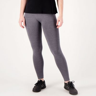 Anybody Women's Plus Sz Leggings 1X Jacquard Smoothing Legging Gray A554197