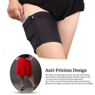 Invisible Stocking Elastic Silicone Non-Slip Anti-Chafing Thigh Bands For Women