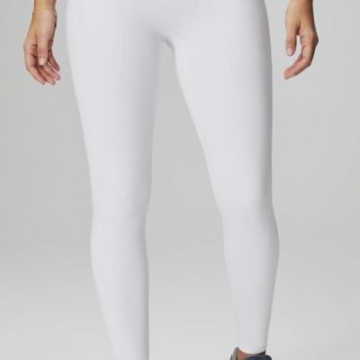 Fabletics Define PowerHold High-Waist Legging | 7/8 | XS | White