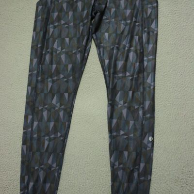 Lululemon Tights Pants Women's Size 12 Two Side Pockets Gym Work Out Back Pocket