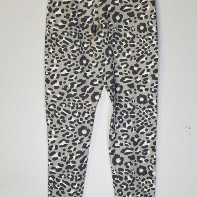 NEW Offline Aerie Size S Gray Leopard Print 7/8 Legging Hi Rise Yoga Active