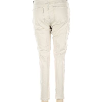 Chaps Women Ivory Jeggings 8