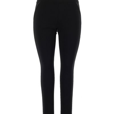 Hue Women Black Leggings XL