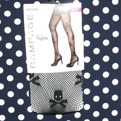 Rampage Fashion Tights Pantyhose Stockings Halloween One Size OS S15