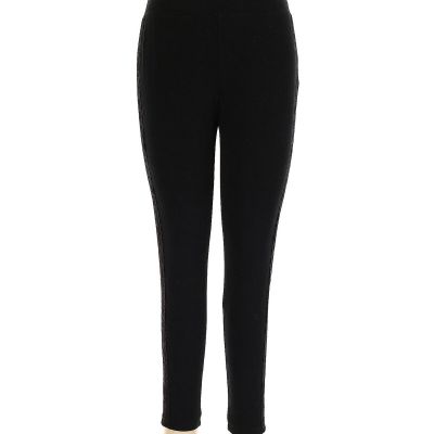 Style&Co Women Black Leggings M Petites