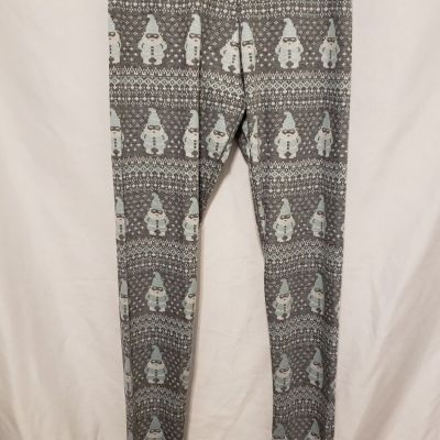 Bethany Mota Leggings XS Blue Gray Ankle Length Skinny Fit Hi Waist Holiday