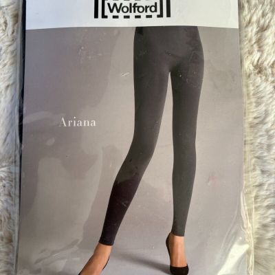 New in Box Wolford Wolford Ariana Leggings 14526 Tar color size S