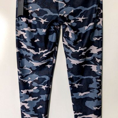 NWT NUX Women's RIO Leggings Size Large Camoflauge Polyester Spandex Blend