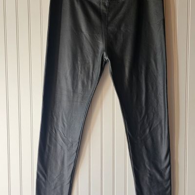 Outrageous Fortune Faux Leather Legging Sz 20