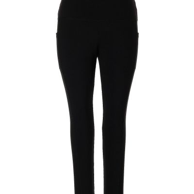 Unbranded Women Black Leggings 3X Plus