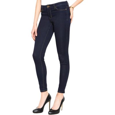 MICHAEL Michael Kors Womens Denim Jeans Dark Wash Mid-Rise Jeggings 12 BHFO 5277