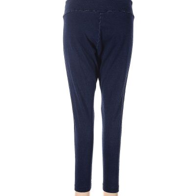 Purejill Women Blue Leggings M Petites