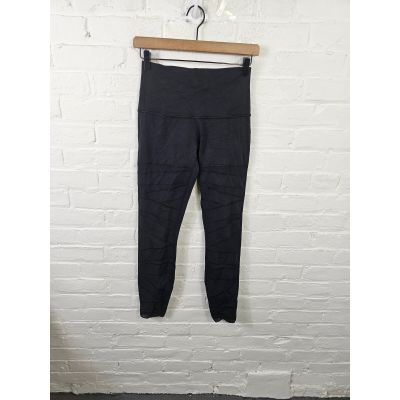 Lululemon Women's Athletic Leggings High Waist Skinny Leg Black Size Small