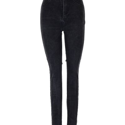 Zara Women Black Jeggings 6