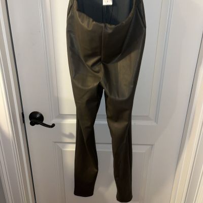 Express Faux Leather Leggings BNWT!! Size S!! Grey