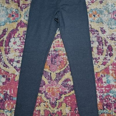 Women's CHAMPION Authentic Size Small Grey Leggings Activewear Sport Gym Workout