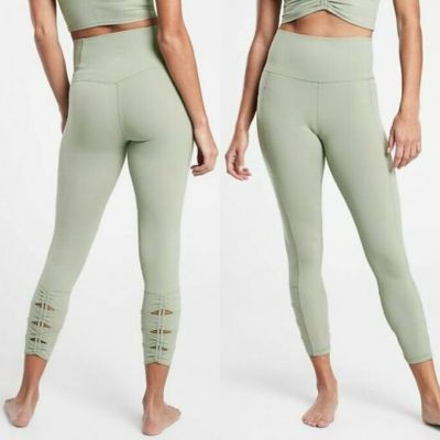 ATHLETA Women's Sage Salutation Stash Pocket II Cinch 7/8 Tight Legging - Size S