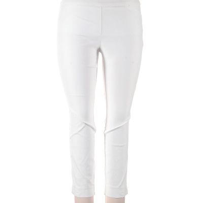 Charter Club Women White Leggings 14 Petites