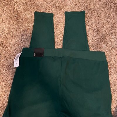 Torrid Full Length Signature Waist Brushed Rib Pocket Leggings; Green; Sz 1; NWT