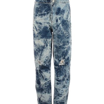 Ashley Mason Women Blue Jeggings 27W