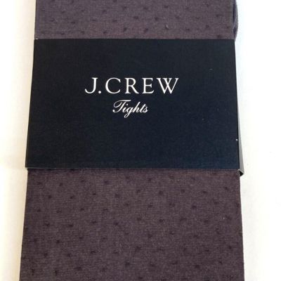 J. Crew Semi-Opaque Dots Tights Medium New Old Stock ITALY