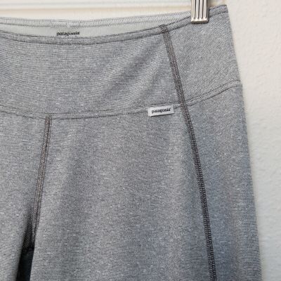 Patagonia Women's Small Gray Capilene Midweight Full Length Jogger Leggings