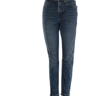 Topshop Women Blue Jeggings 25W